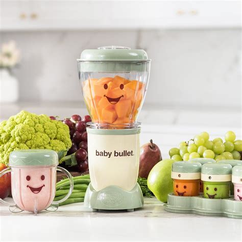 Experimenting with Flavors: Making Gourmet Baby Food with the Magic Bullet Baby